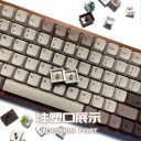 Snowy Night 104+52 MDA profile Keycap PBT DYE Sublimation 1.75U 2U Keys for 60 61 64 84 96 87 104 108 Keyboard